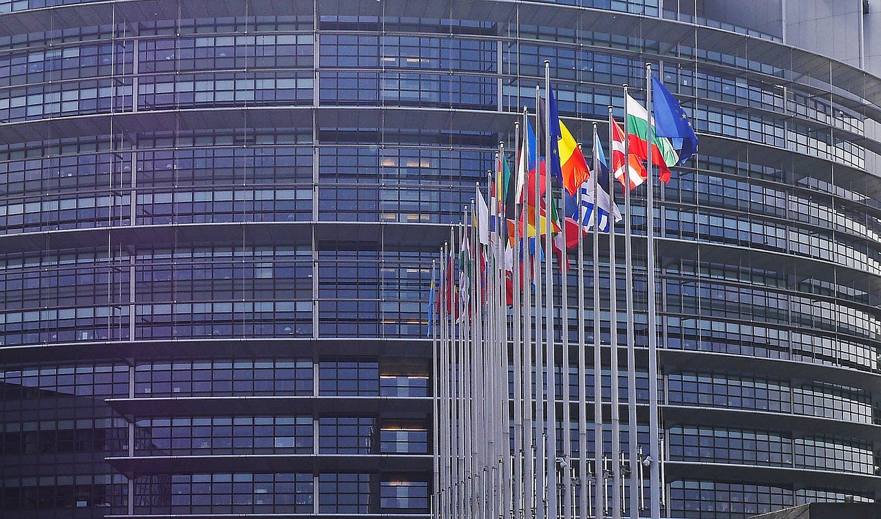 Cladirea Parlamentului European de la Strasbourg